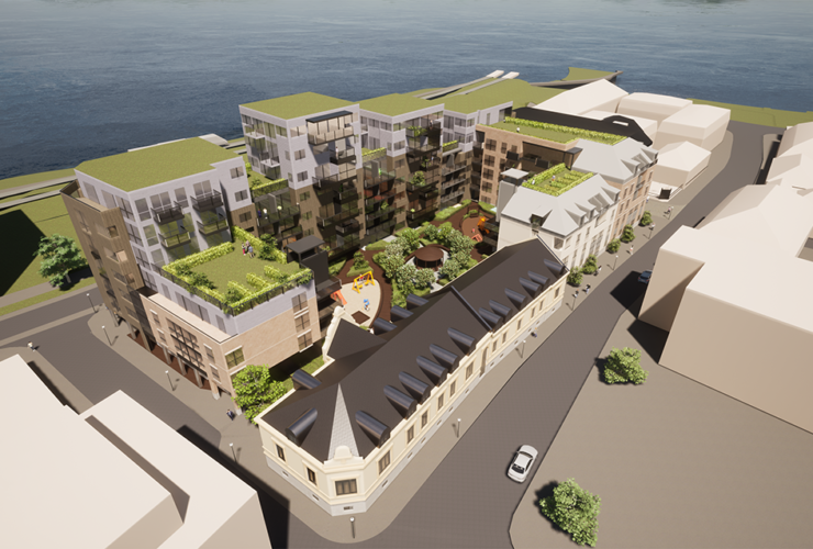 Deciliteren, NBBO sit utbyggingsprosjekt på Strømsø