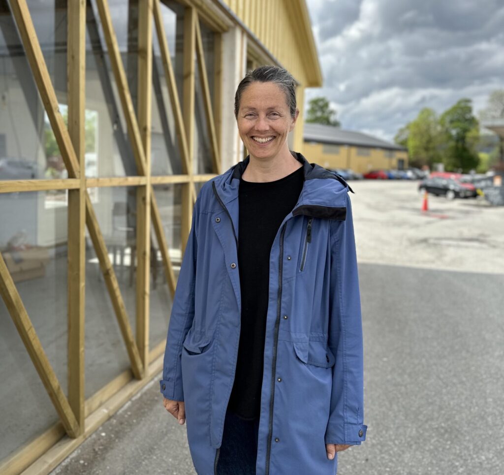 Inger Grimm, koordinator på Tangenkaia