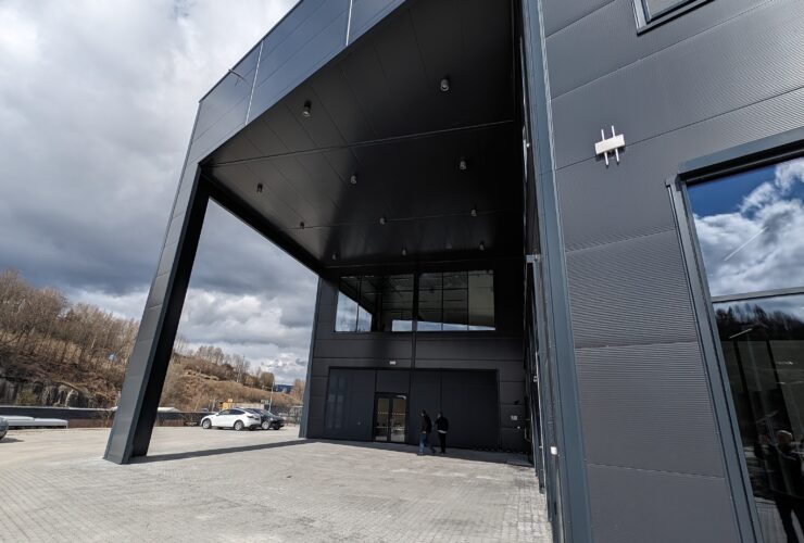 bilanlegget i Kobbervik Næringspark utvendig