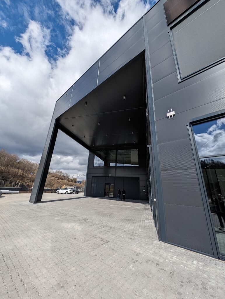 bilanlegget i Kobbervik Næringspark utvendig